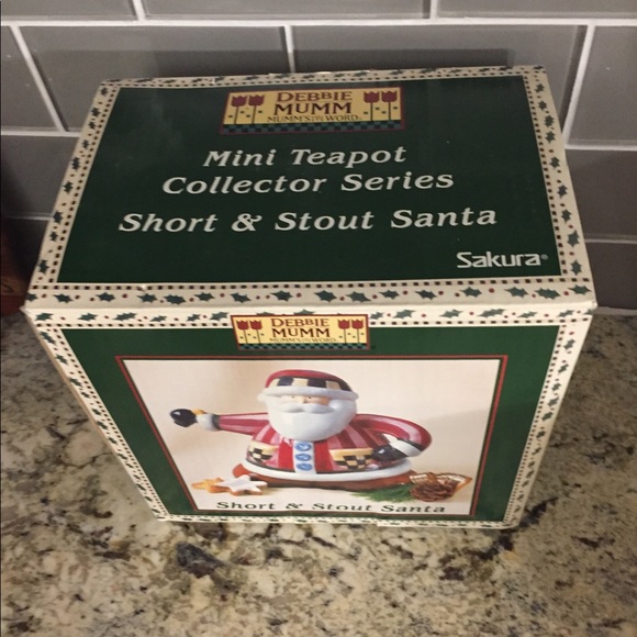 DEBBIE MUMM SANTA TEAPOT - BRAND NEW! - Picture 5 of 5